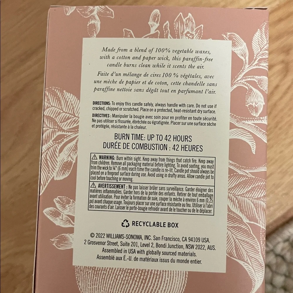 Pink Grapefruit Scented Candle